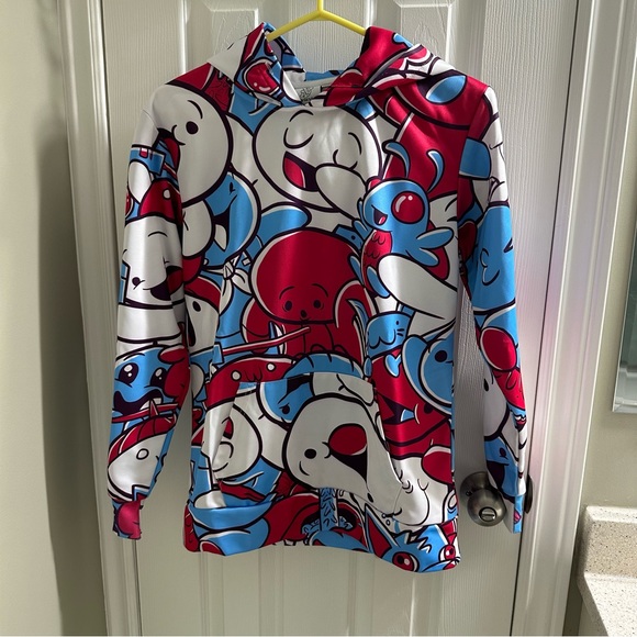 Youth Hoodie - The Odd 1s Out - YXL- all over print - Picture 1 of 10